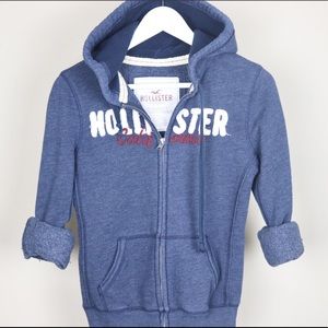 Hollister Full-Zip Hoodie. Small.